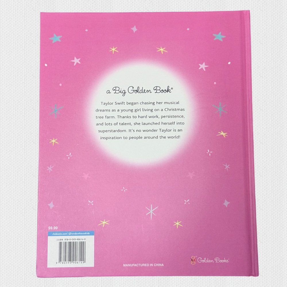 NWT‎ - a Big Golden Book - Taylor Swift Illustrated Book - Picture 2 of 2